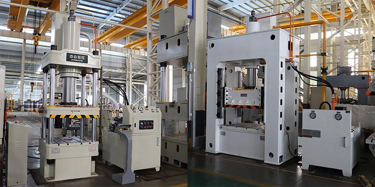 四柱液壓機(jī)與框架式液壓機(jī).jpg 四柱液壓機(jī)與框架式液壓機(jī).jpg