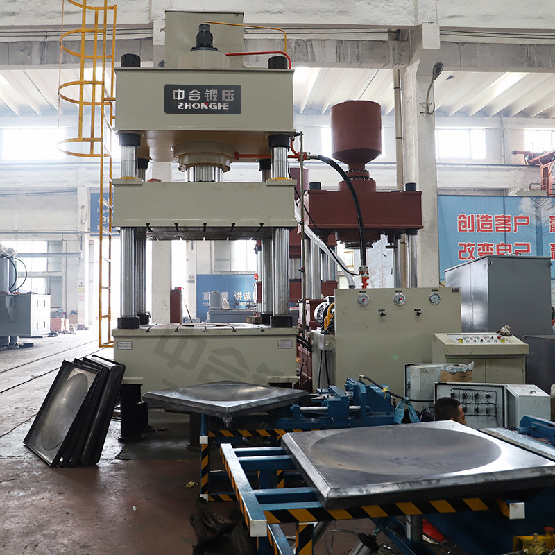 不銹鋼水箱生產(chǎn)工藝流程_水箱板拉伸成型液壓機(jī)(圖3) 不銹鋼水箱生產(chǎn)工藝流程_水箱板拉伸成型液壓機(jī)(圖3)