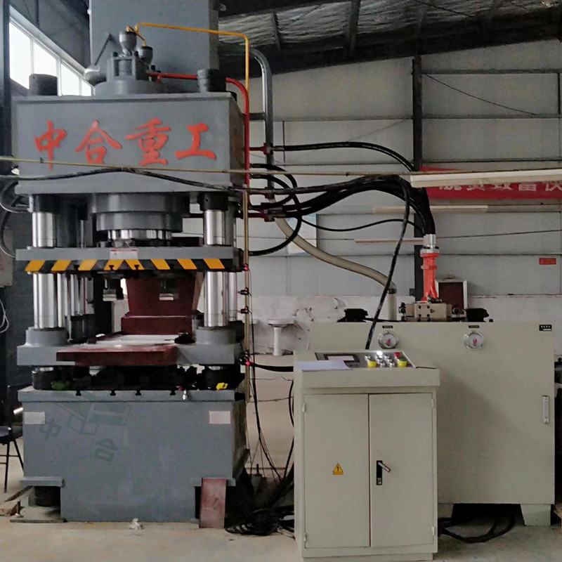 凈水磚成型_凈水劑粉末壓型設(shè)備_500噸四梁四柱液壓機(圖1) 凈水磚成型_凈水劑粉末壓型設(shè)備_500噸四梁四柱液壓機(圖1)